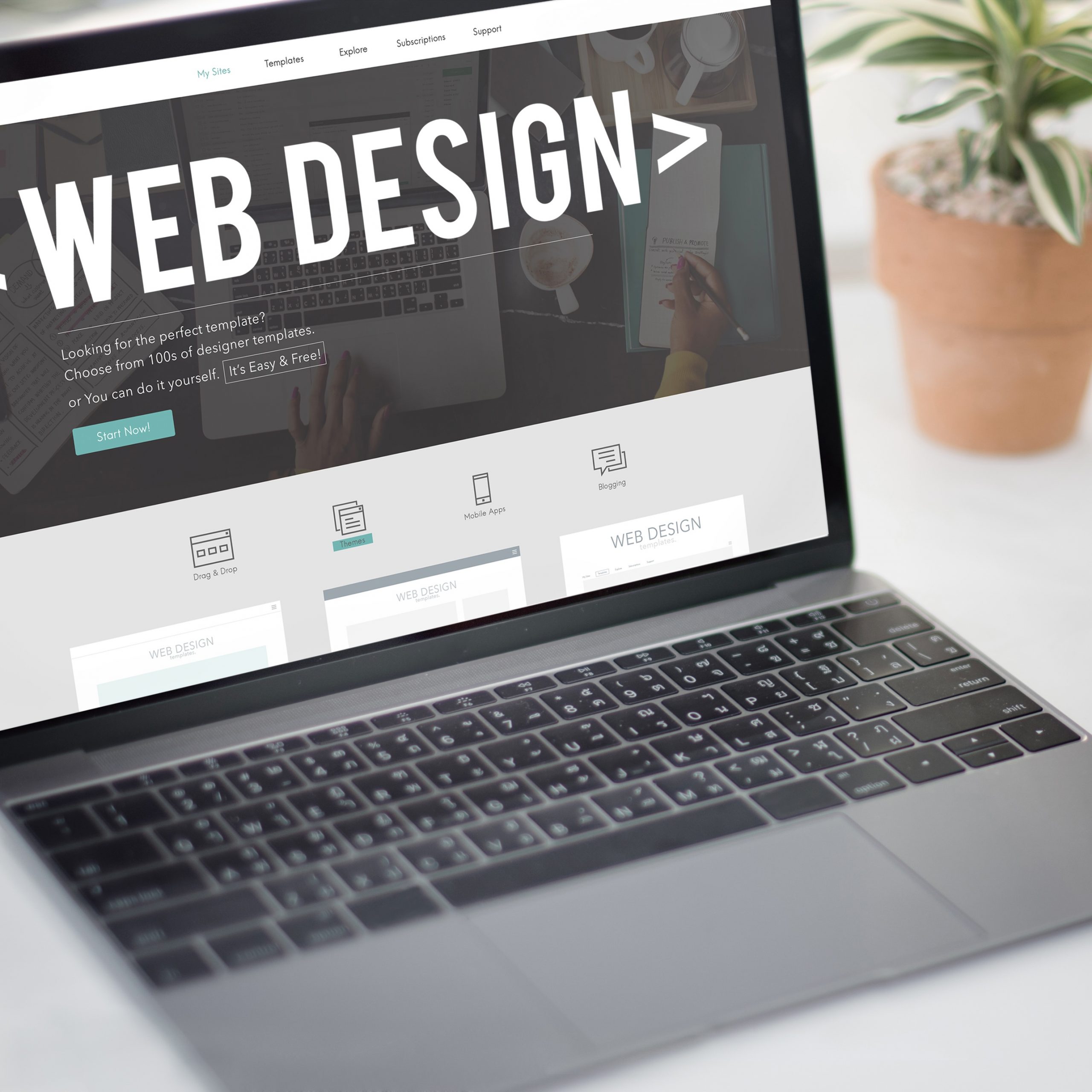 خدمات طراحی وبسایت وردپرسی و اختصاصی در دیب مدیا